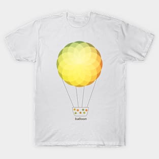 Nursery Rainbow Hot Balloon T-Shirt